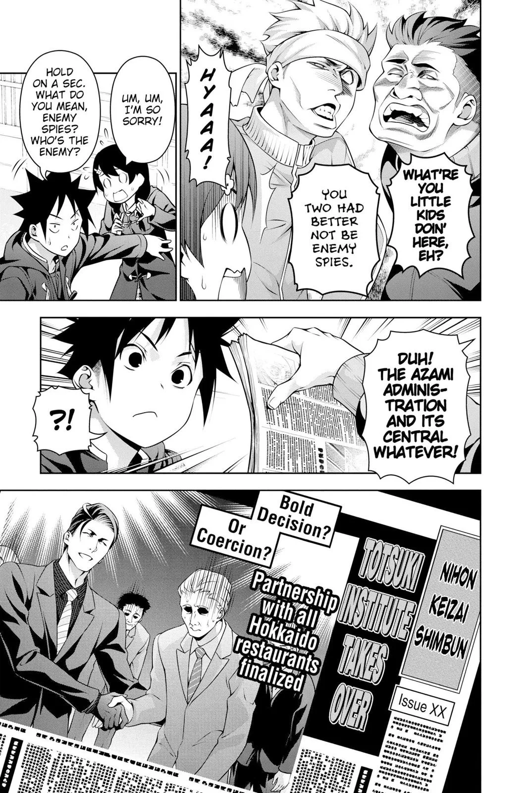 Read Food Wars en Manga Online