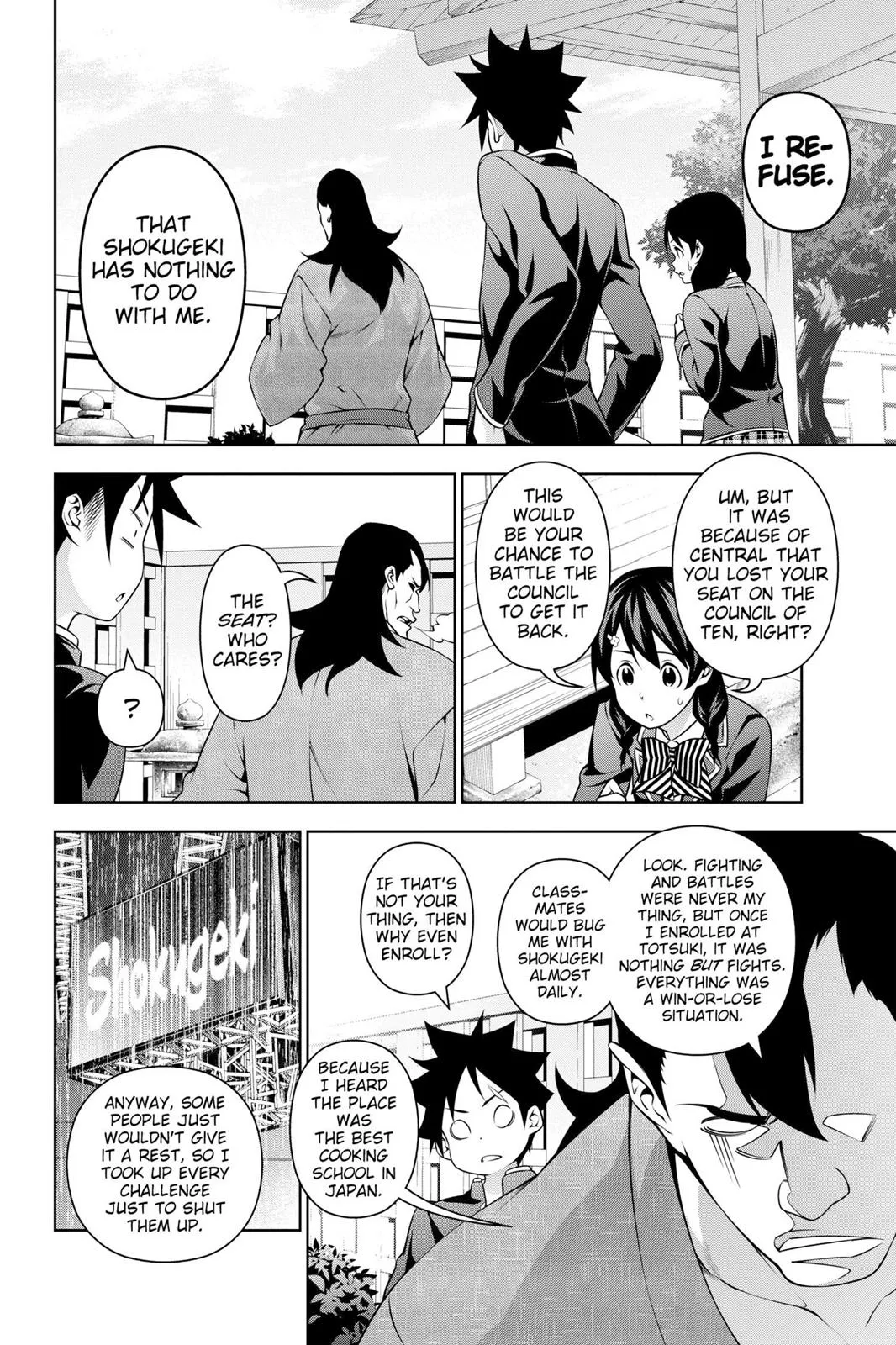 Read Food Wars en Manga Online