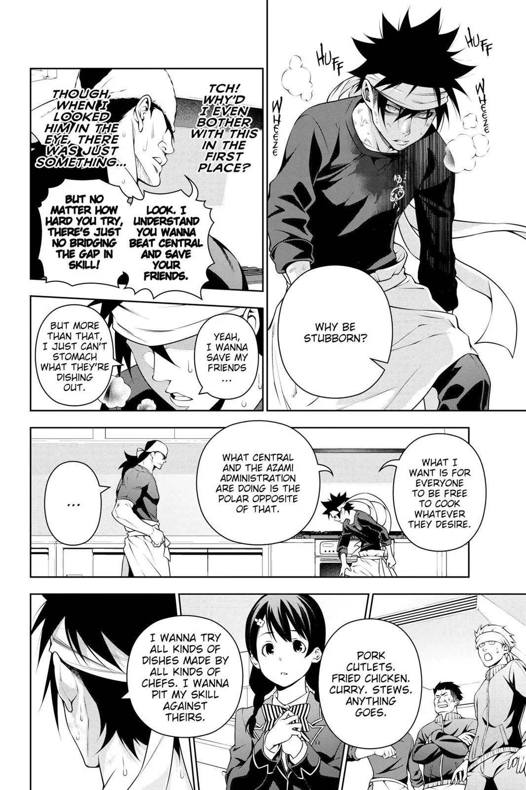 Read Food Wars en Manga Online