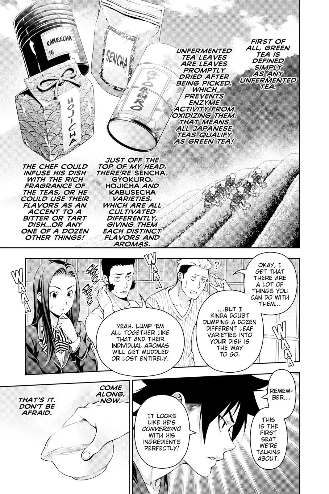 Read Food Wars en Manga Online