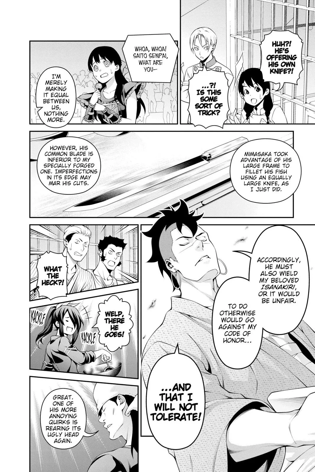 Read Food Wars en Manga Online