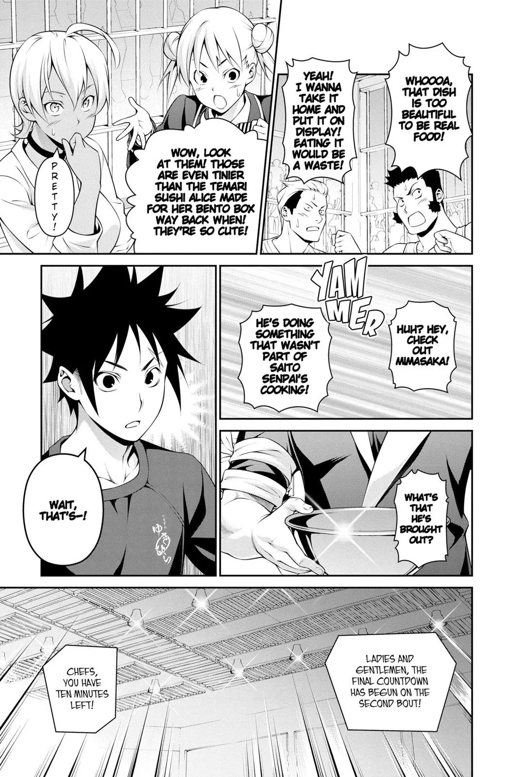 Read Food Wars en Manga Online