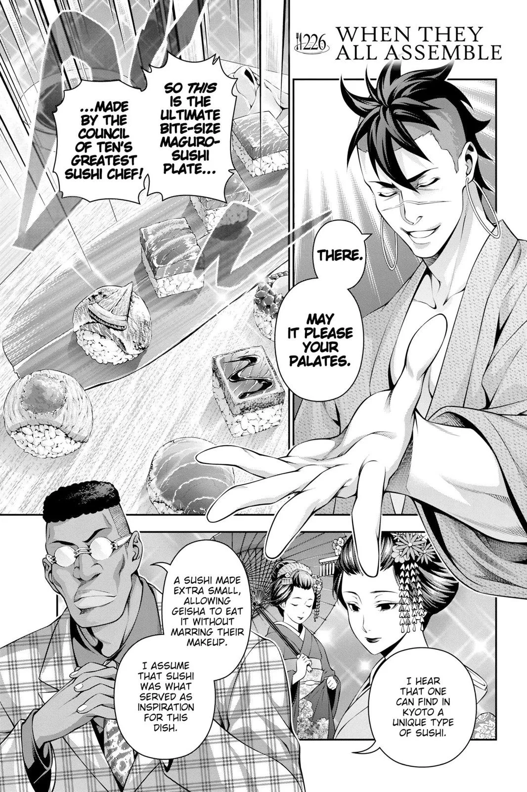 Read Food Wars en Manga Online