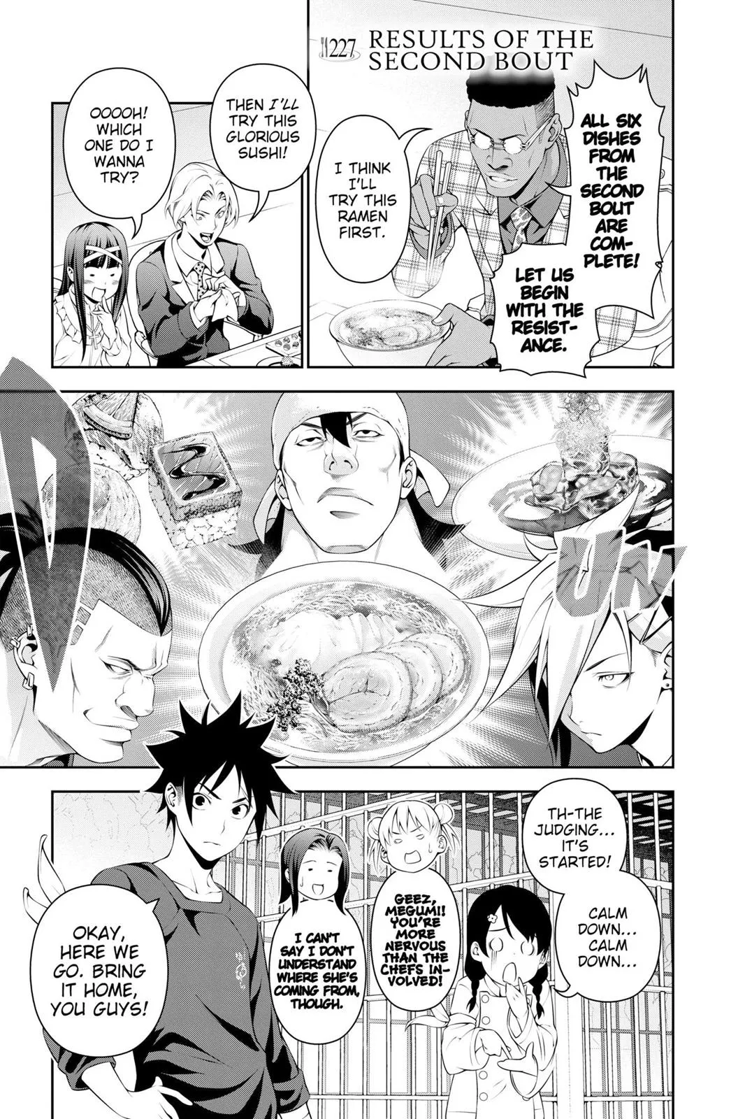 Read Food Wars en Manga Online
