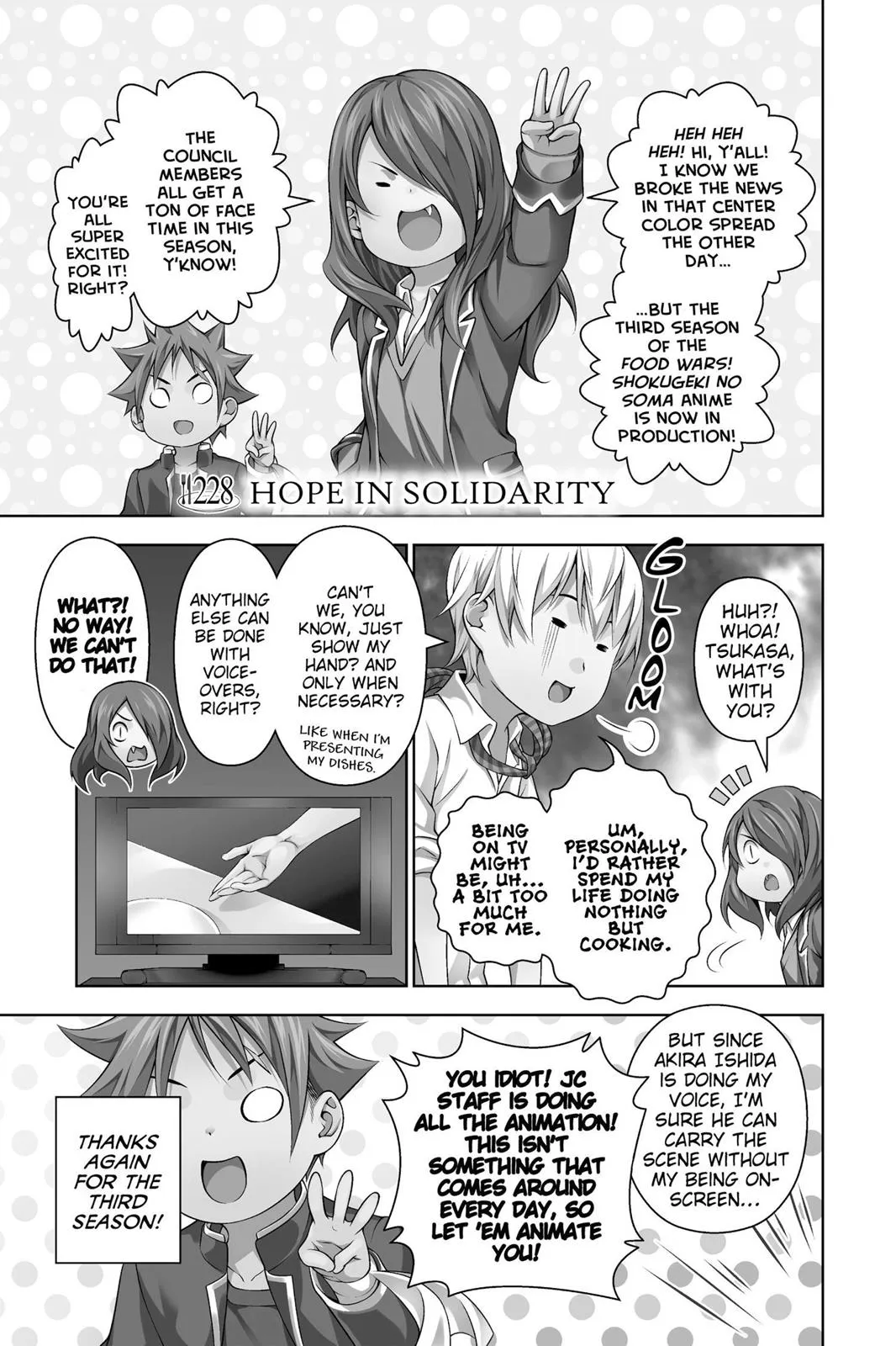 Read Food Wars en Manga Online