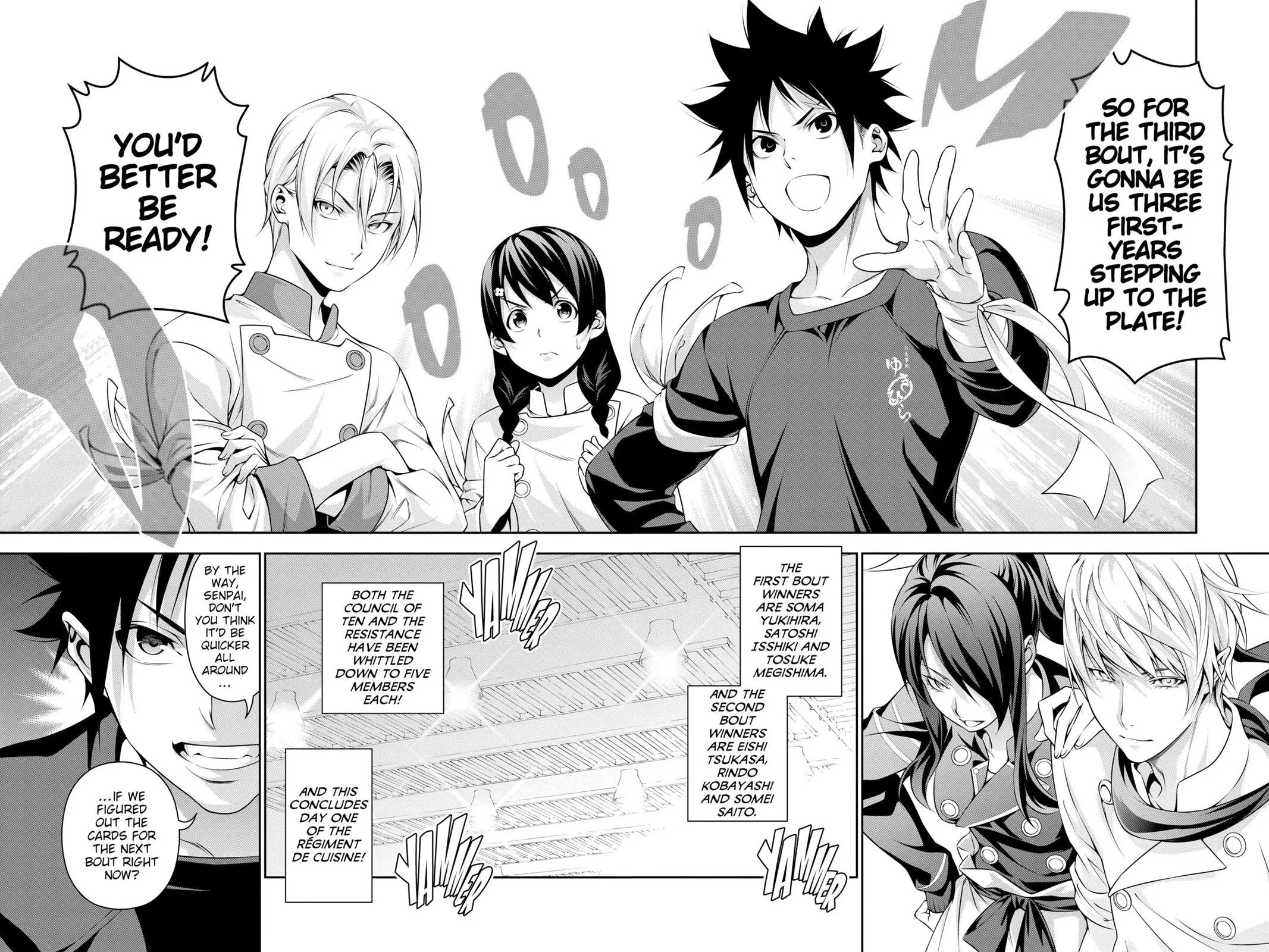 Read Food Wars en Manga Online