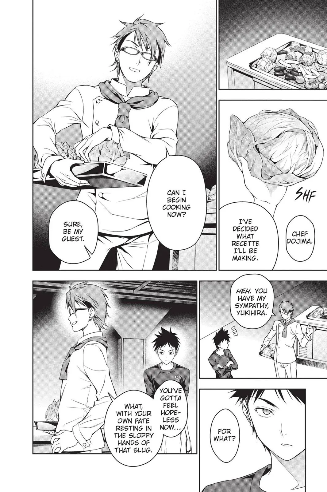 Read Food Wars en Manga Online