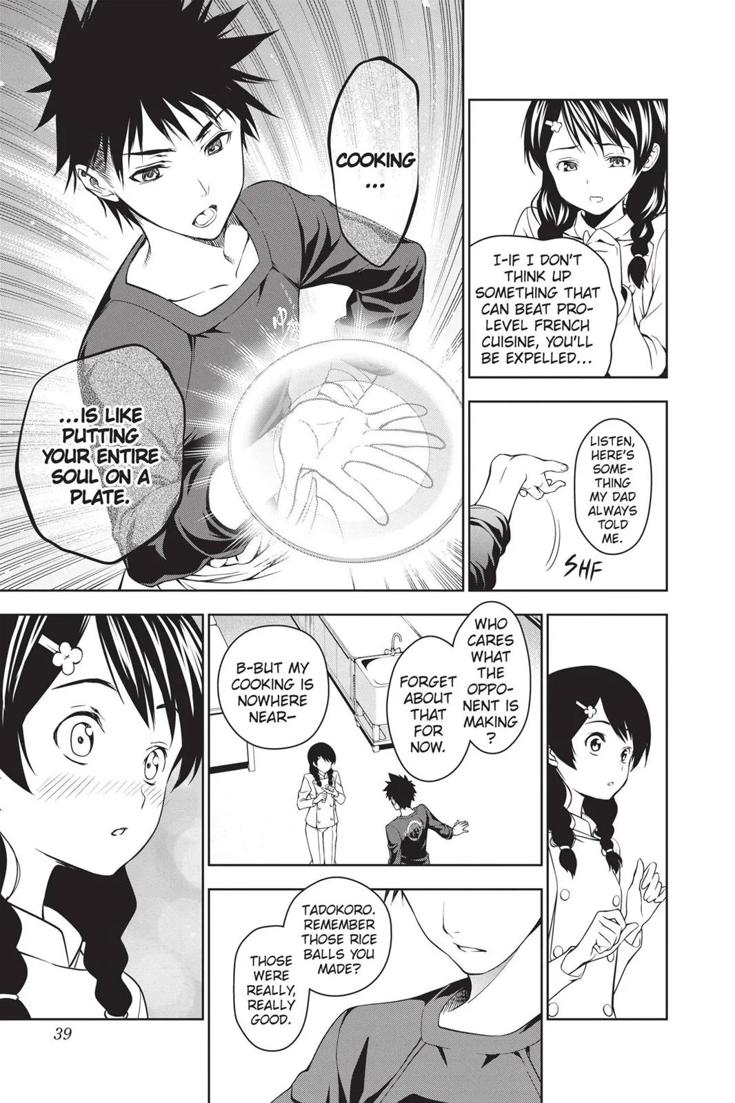 Read Food Wars en Manga Online