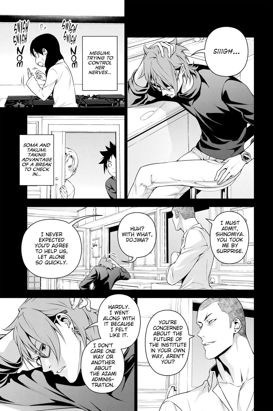 Read Food Wars en Manga Online