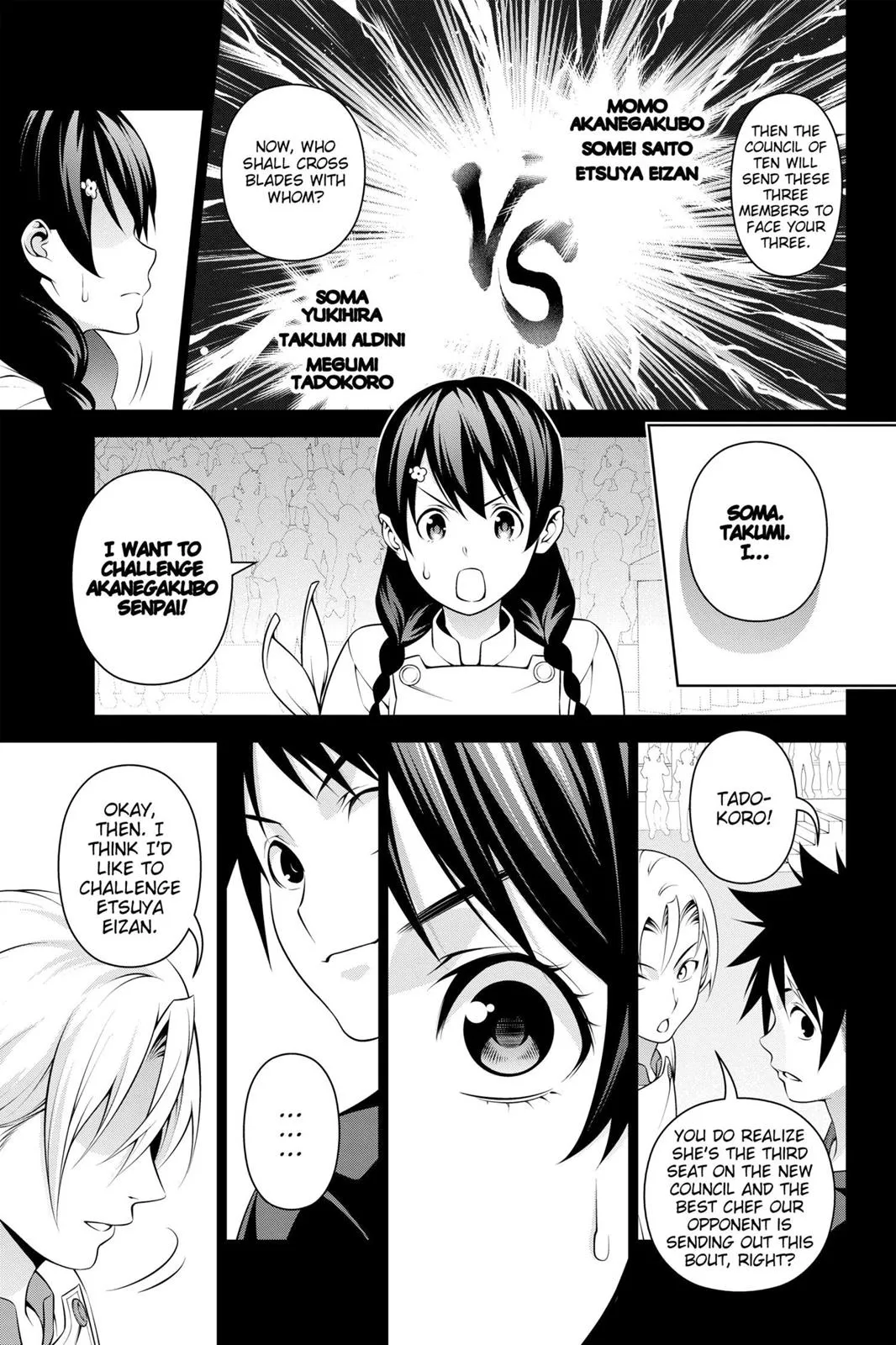 Read Food Wars en Manga Online