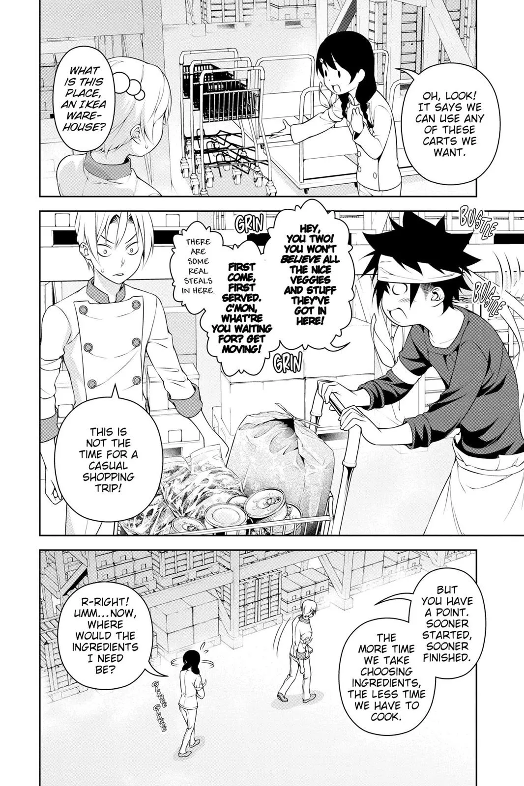Read Food Wars en Manga Online