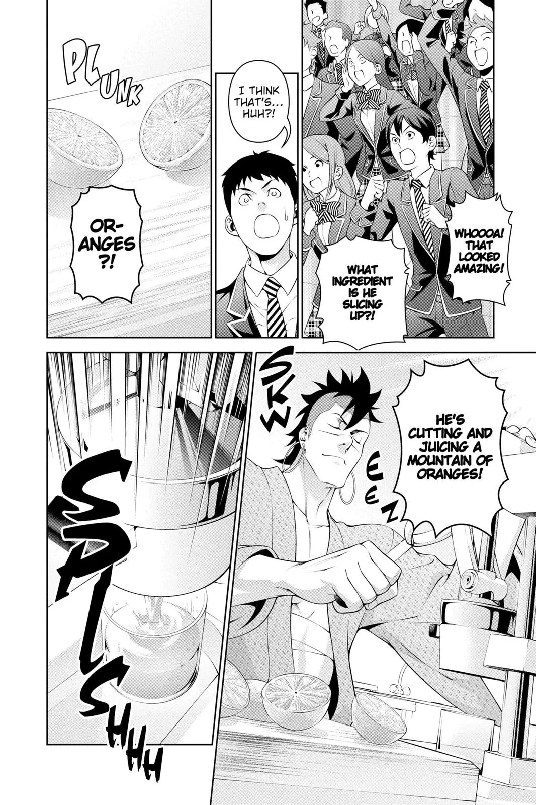Read Food Wars en Manga Online
