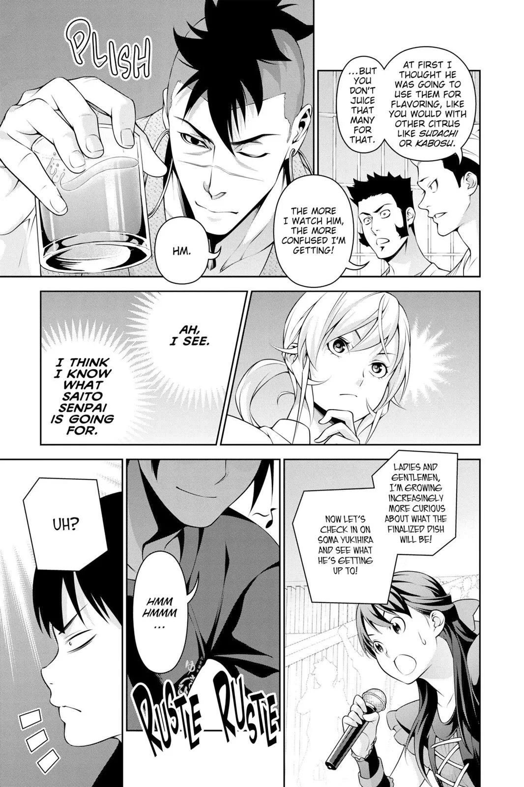 Read Food Wars en Manga Online