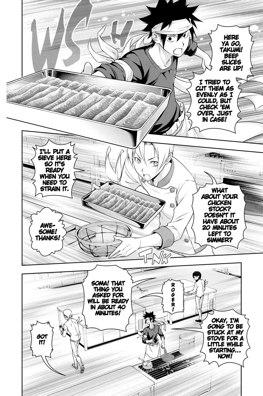 Read Food Wars en Manga Online