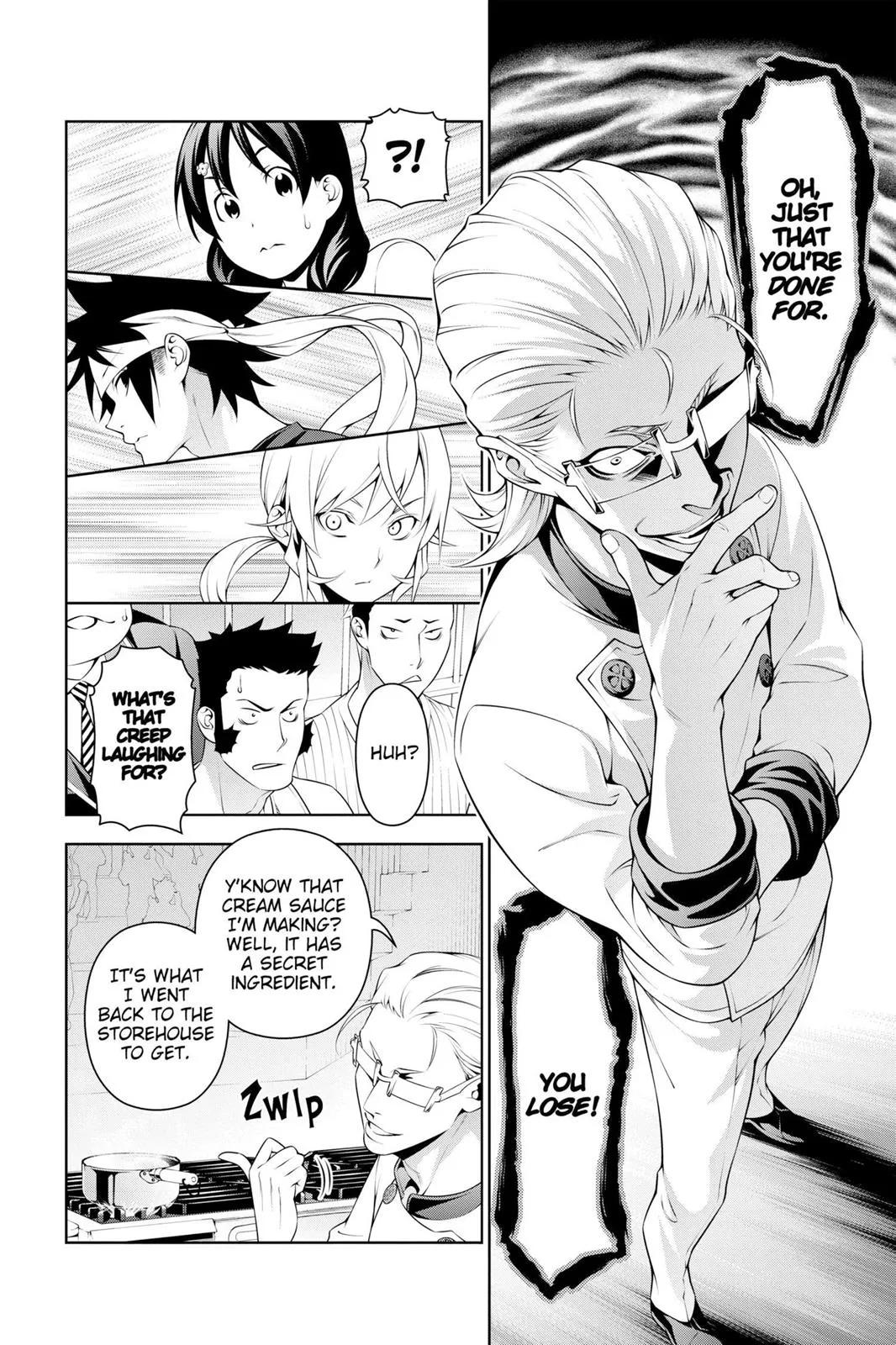 Read Food Wars en Manga Online