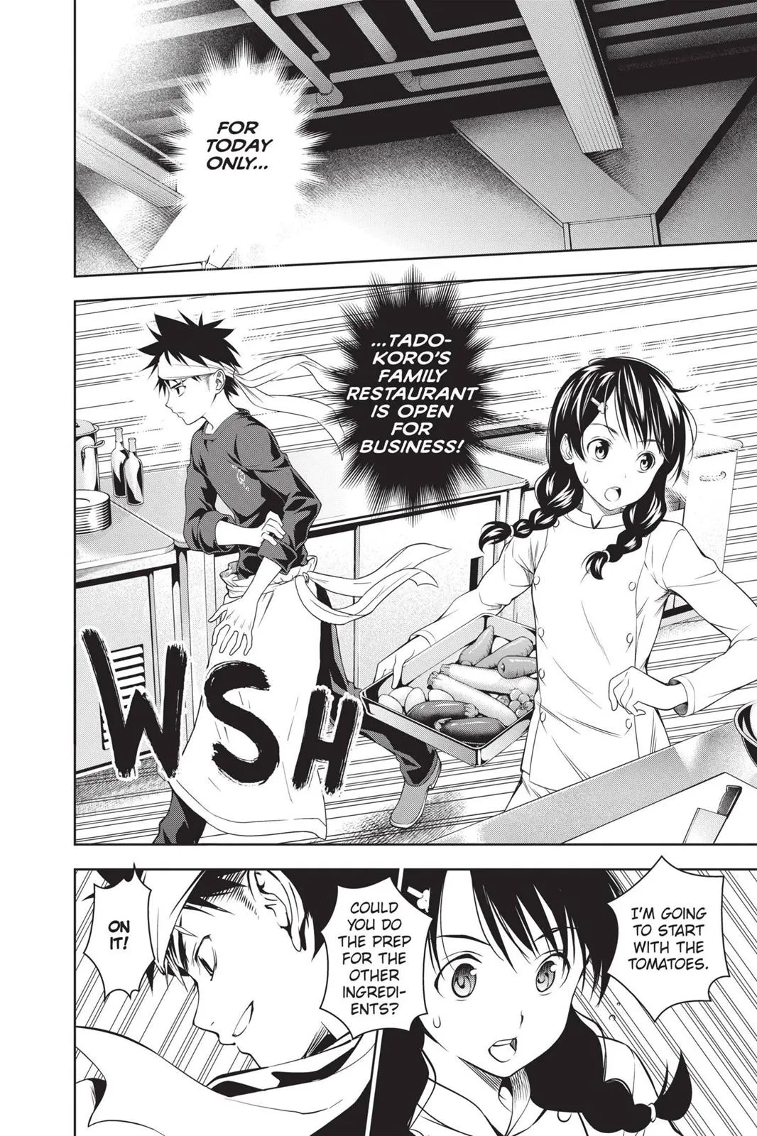 Read Food Wars en Manga Online