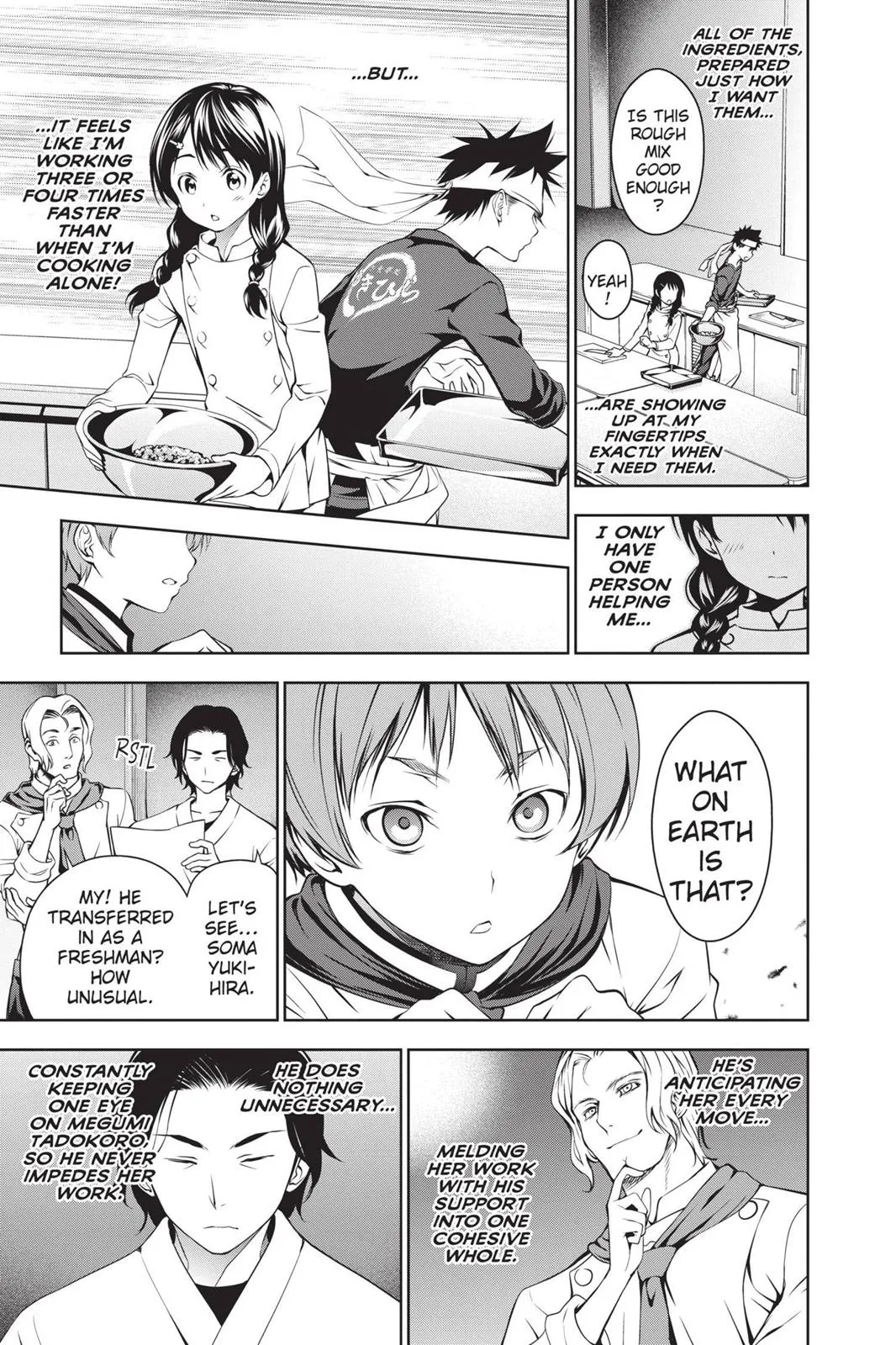 Read Food Wars en Manga Online