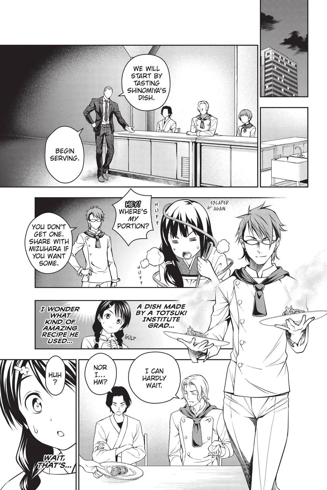 Read Food Wars en Manga Online