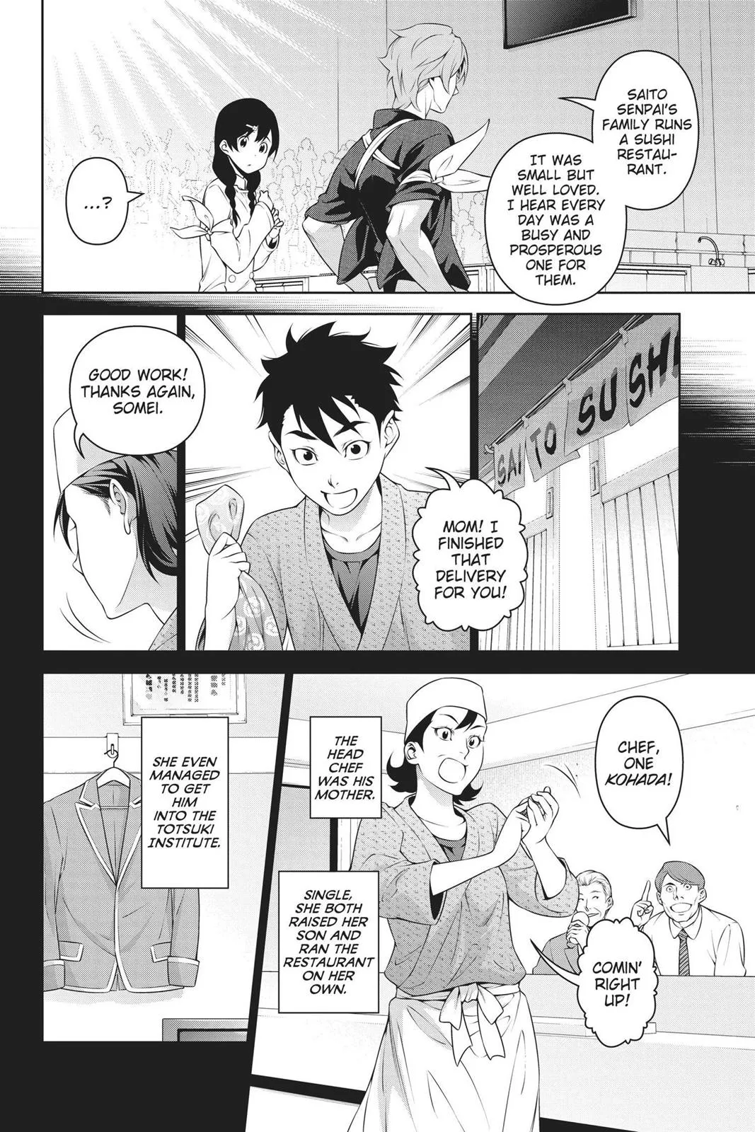 Read Food Wars en Manga Online