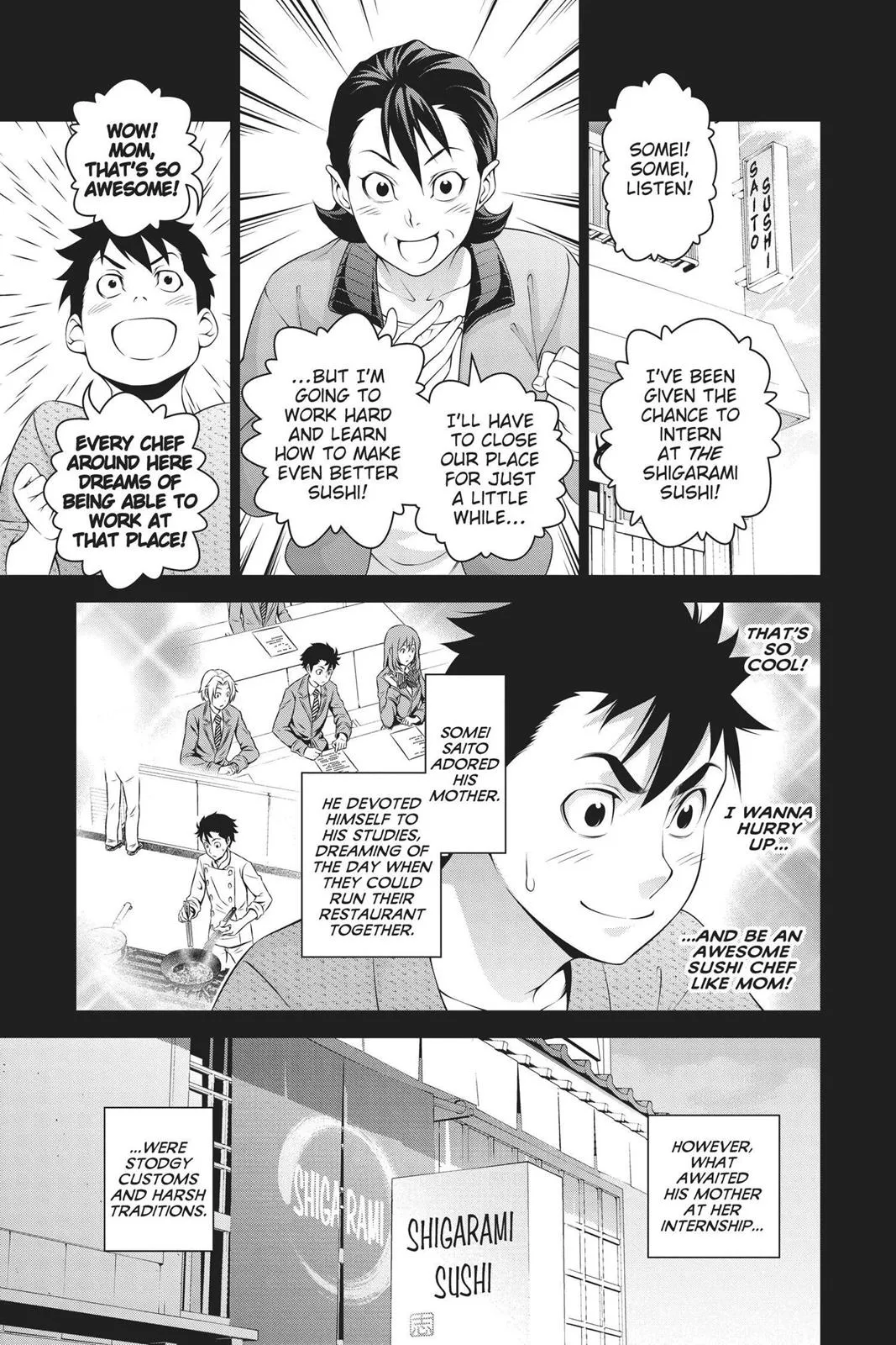 Read Food Wars en Manga Online
