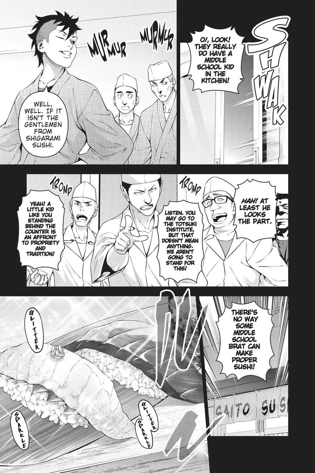 Read Food Wars en Manga Online