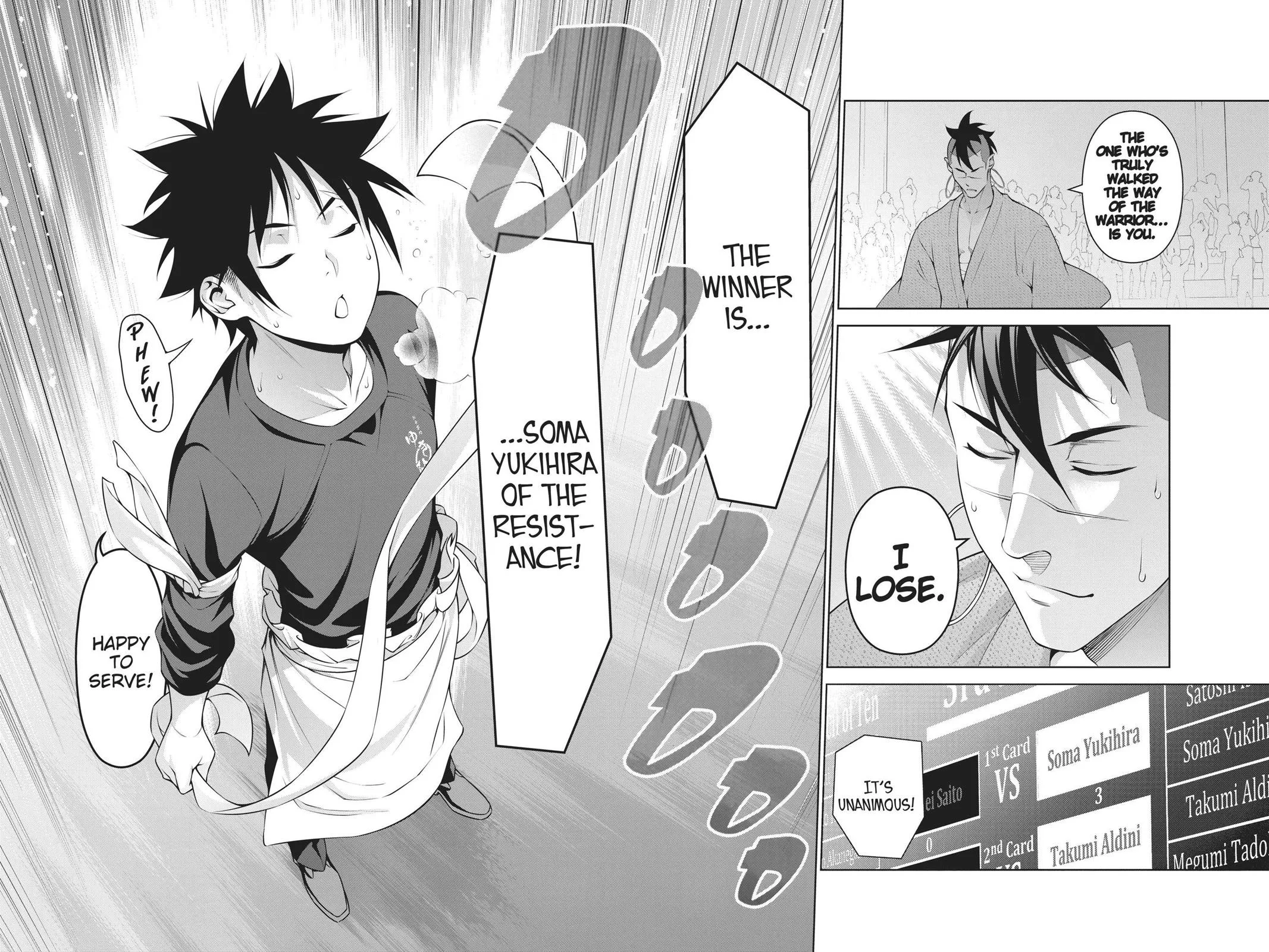 Read Food Wars en Manga Online
