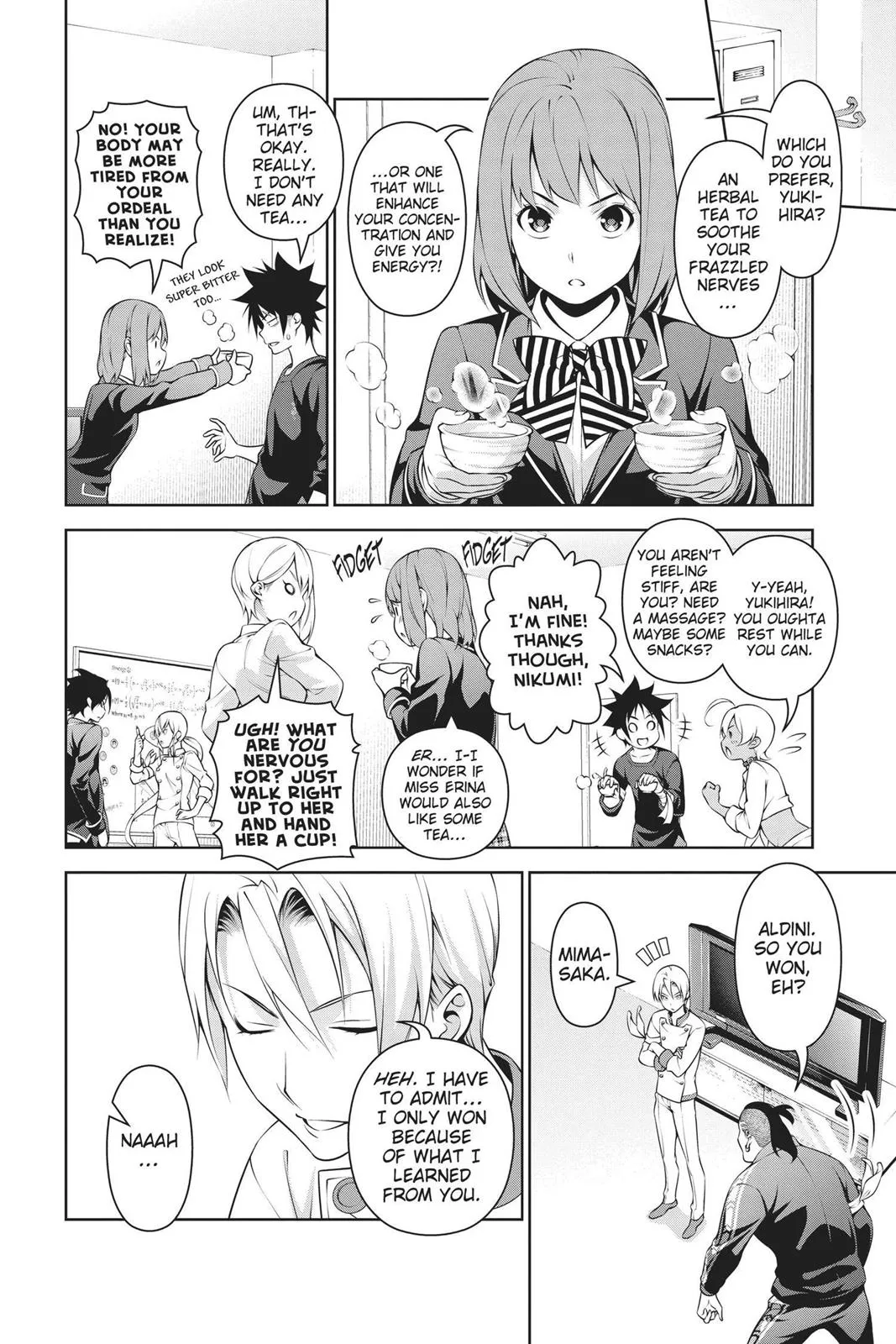 Read Food Wars en Manga Online