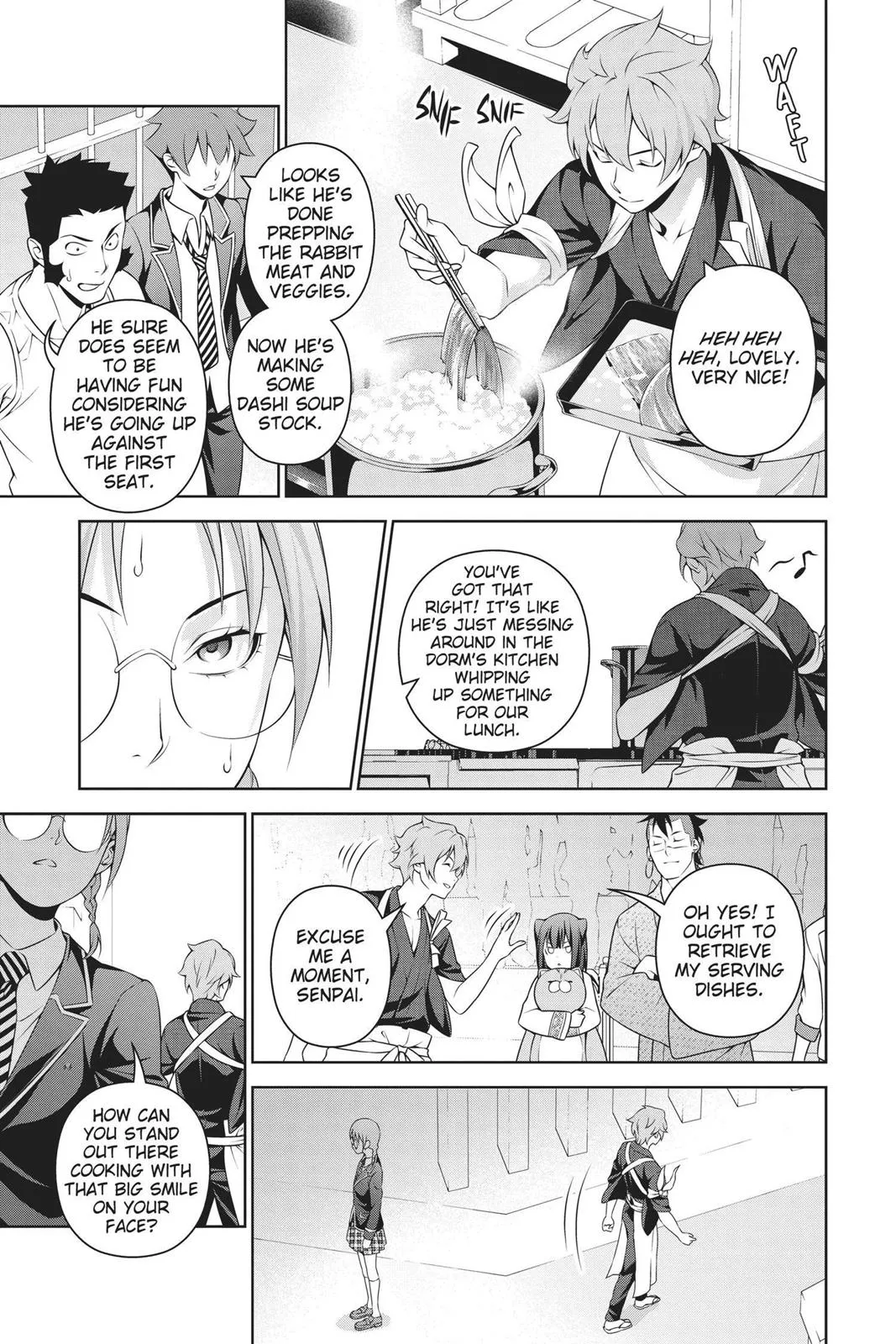 Read Food Wars en Manga Online