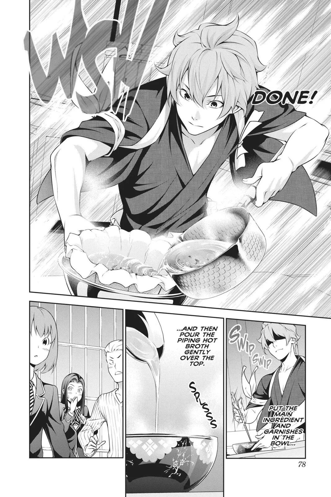 Read Food Wars en Manga Online