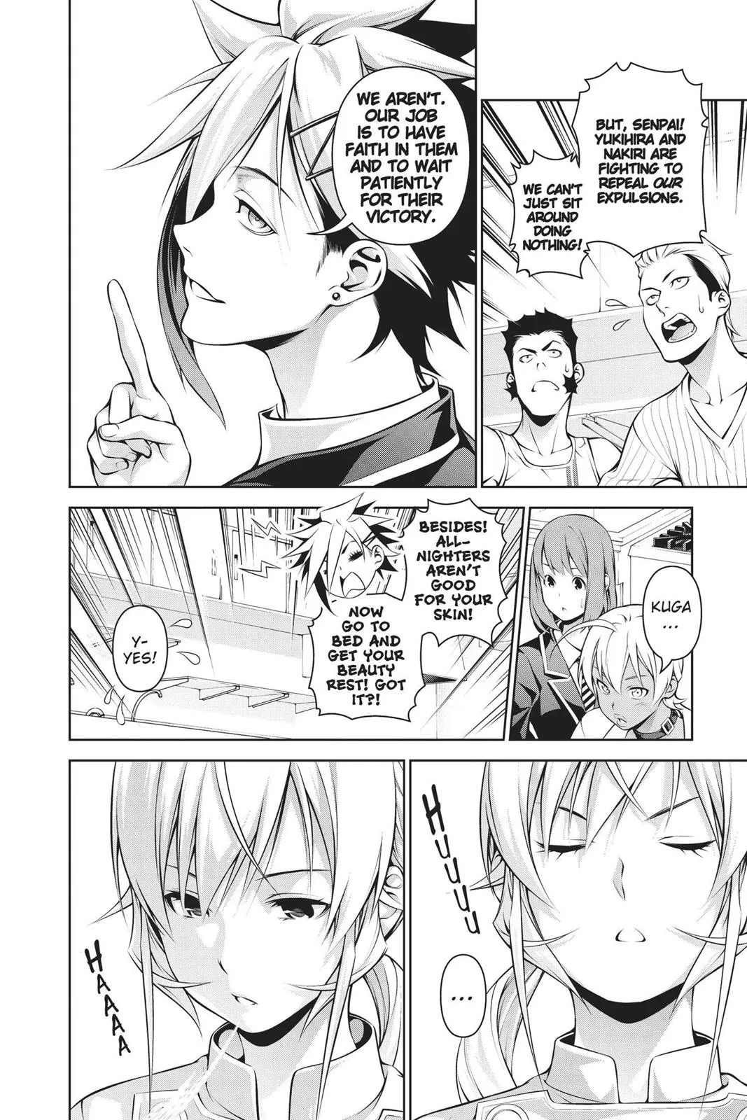 Read Food Wars en Manga Online
