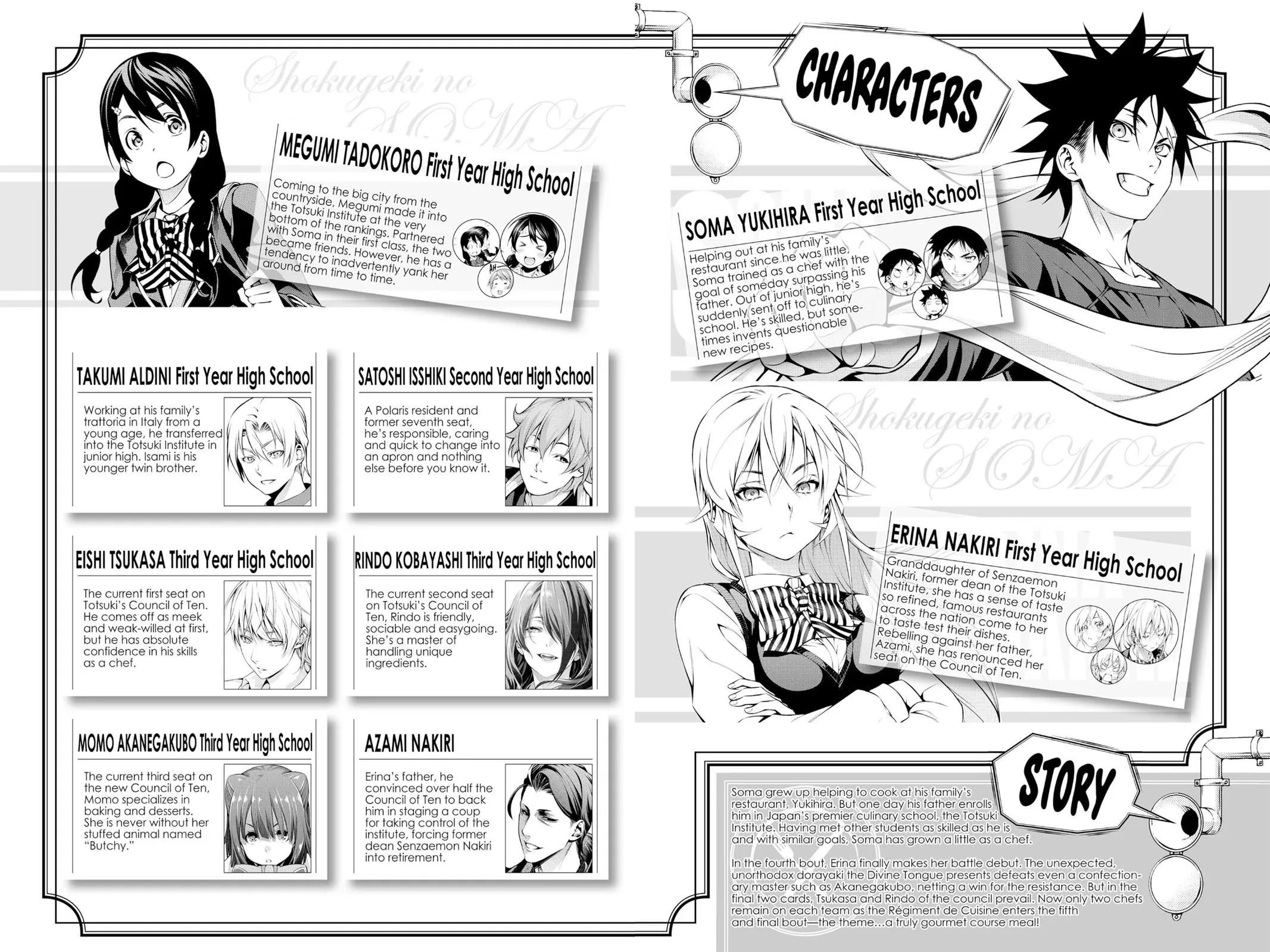 Read Food Wars en Manga Online