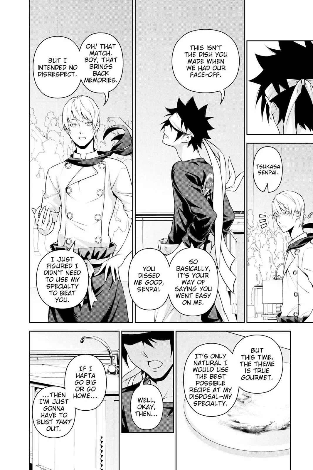 Read Food Wars en Manga Online