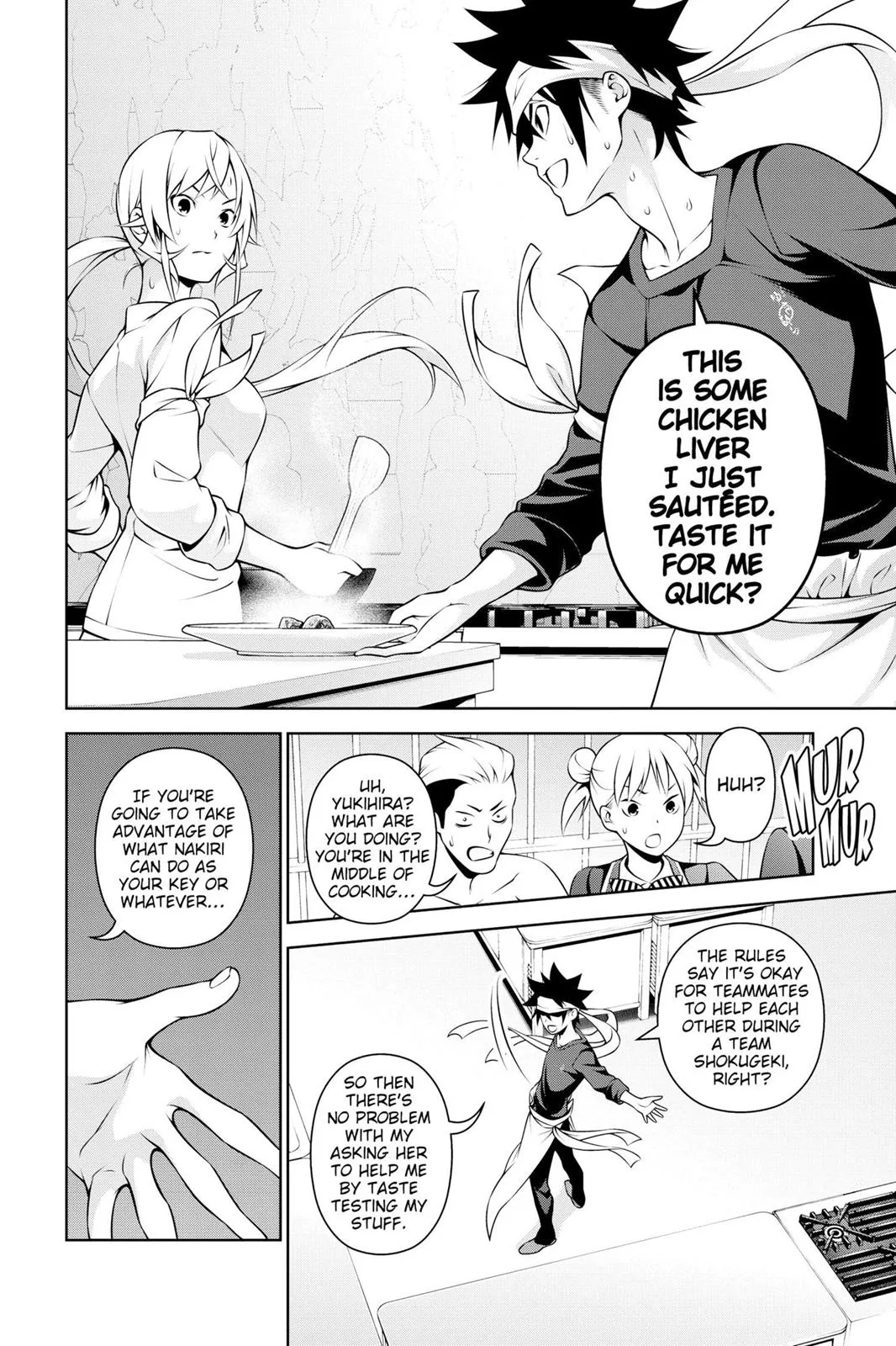 Read Food Wars en Manga Online