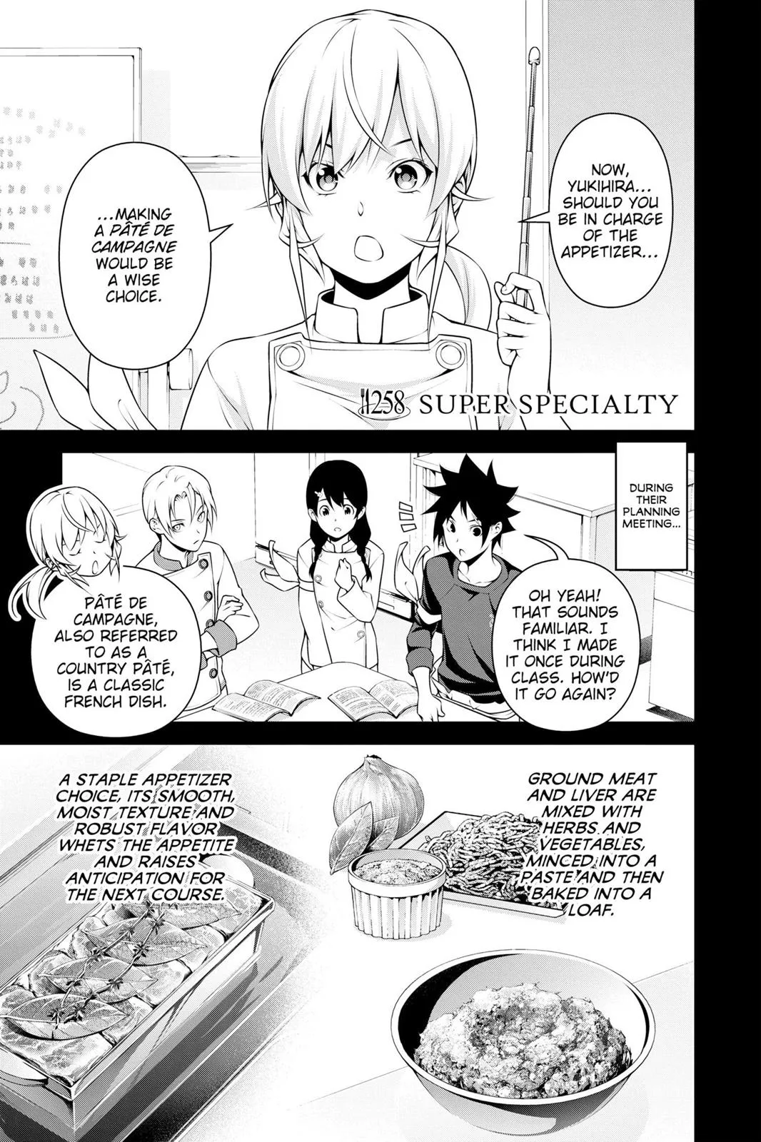 Read Food Wars en Manga Online