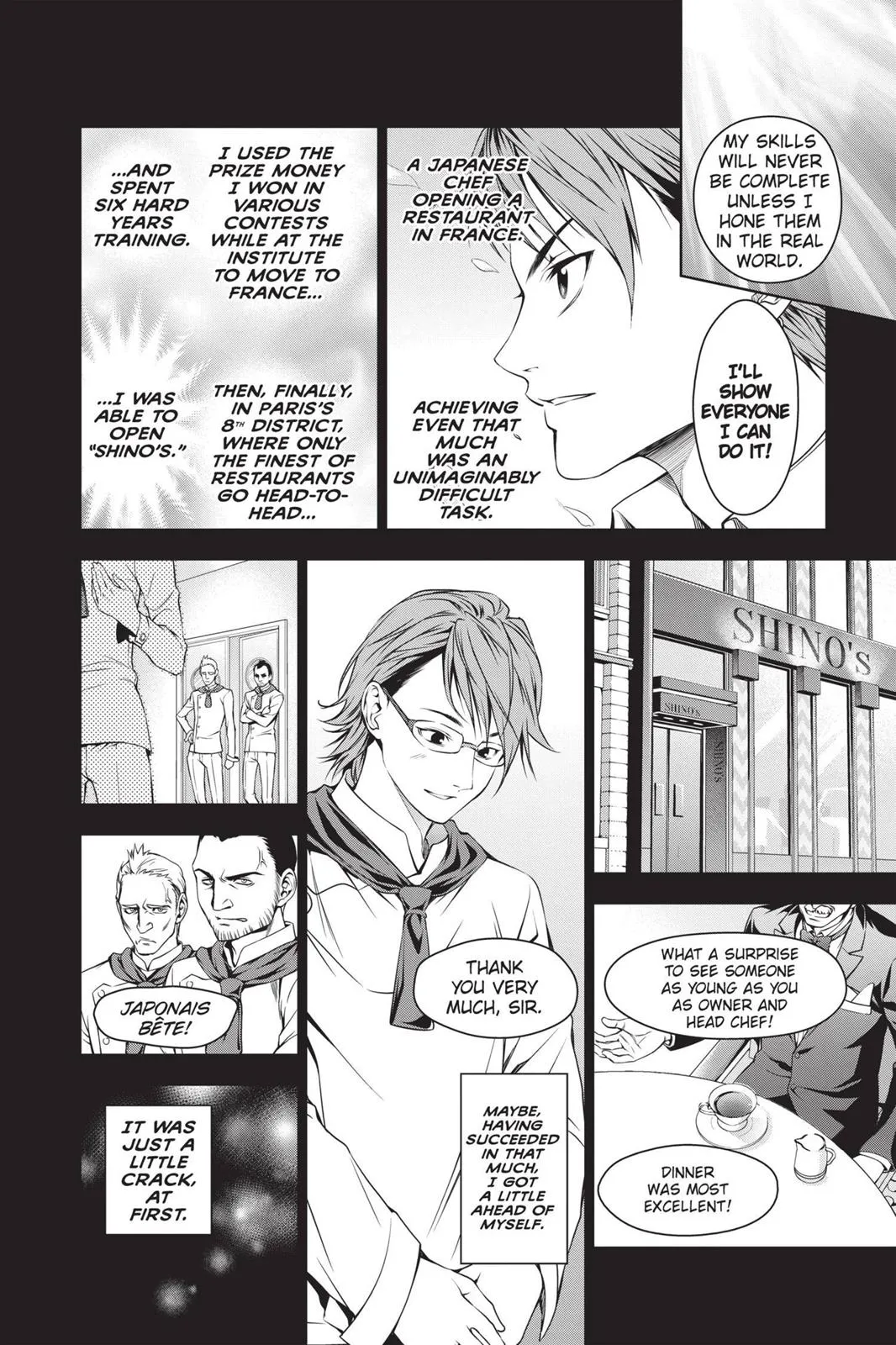 Read Food Wars en Manga Online