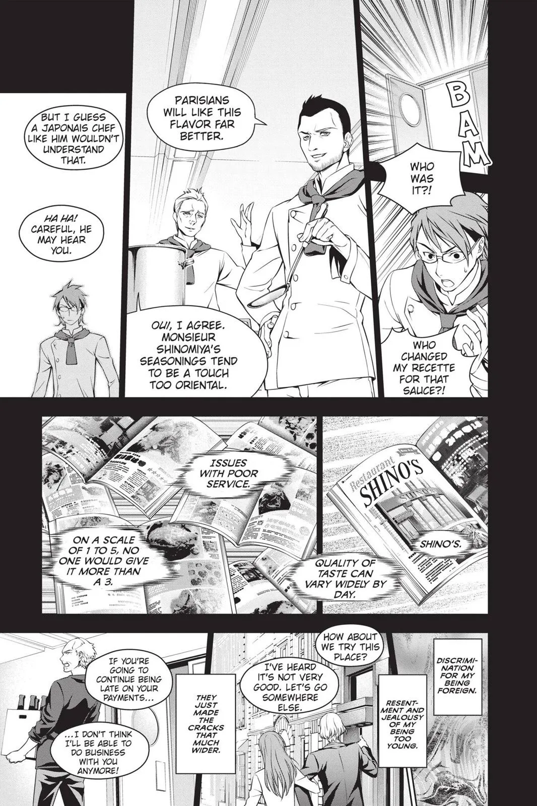 Read Food Wars en Manga Online