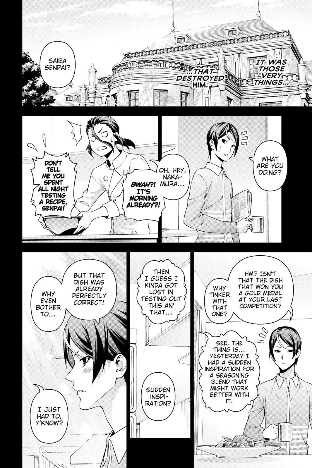 Read Food Wars en Manga Online