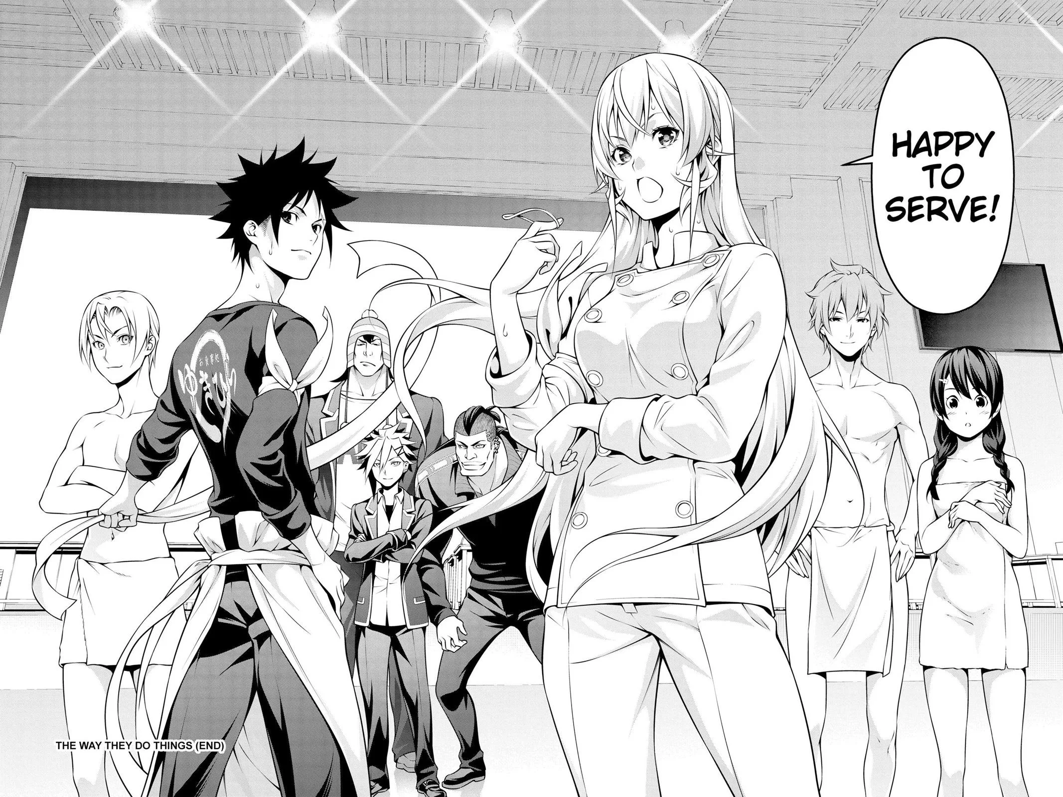 Read Food Wars en Manga Online