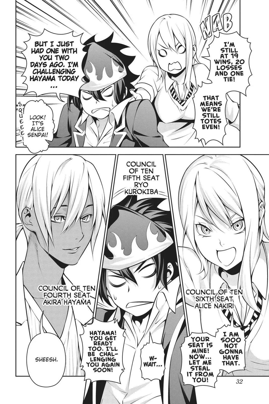Read Food Wars en Manga Online
