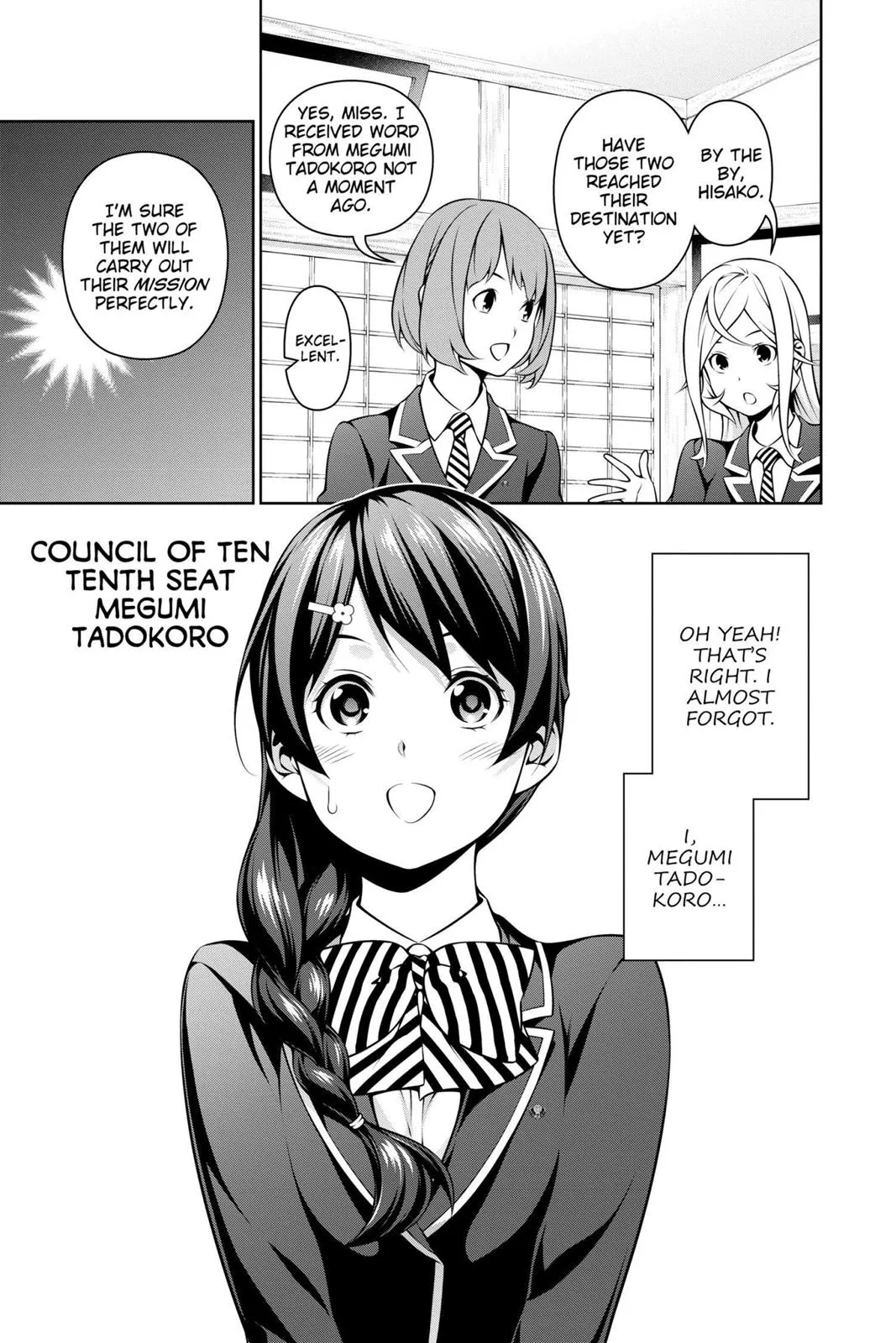 Read Food Wars en Manga Online
