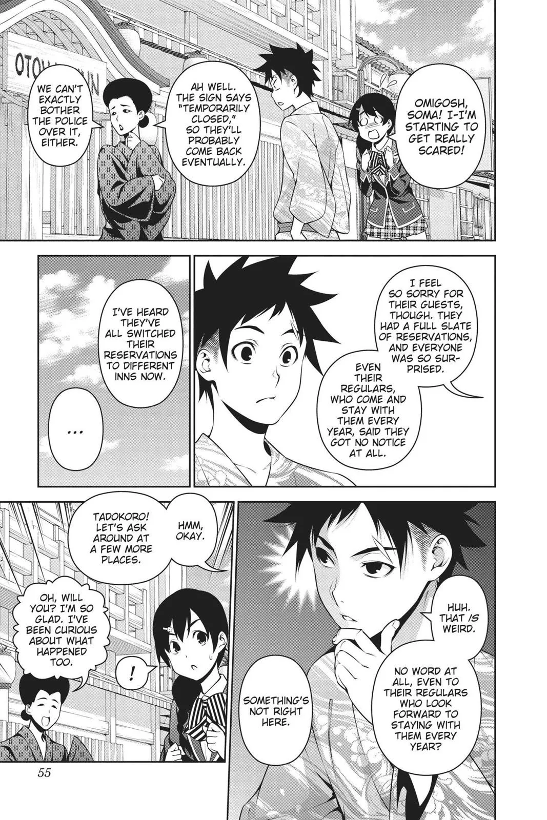 Read Food Wars en Manga Online