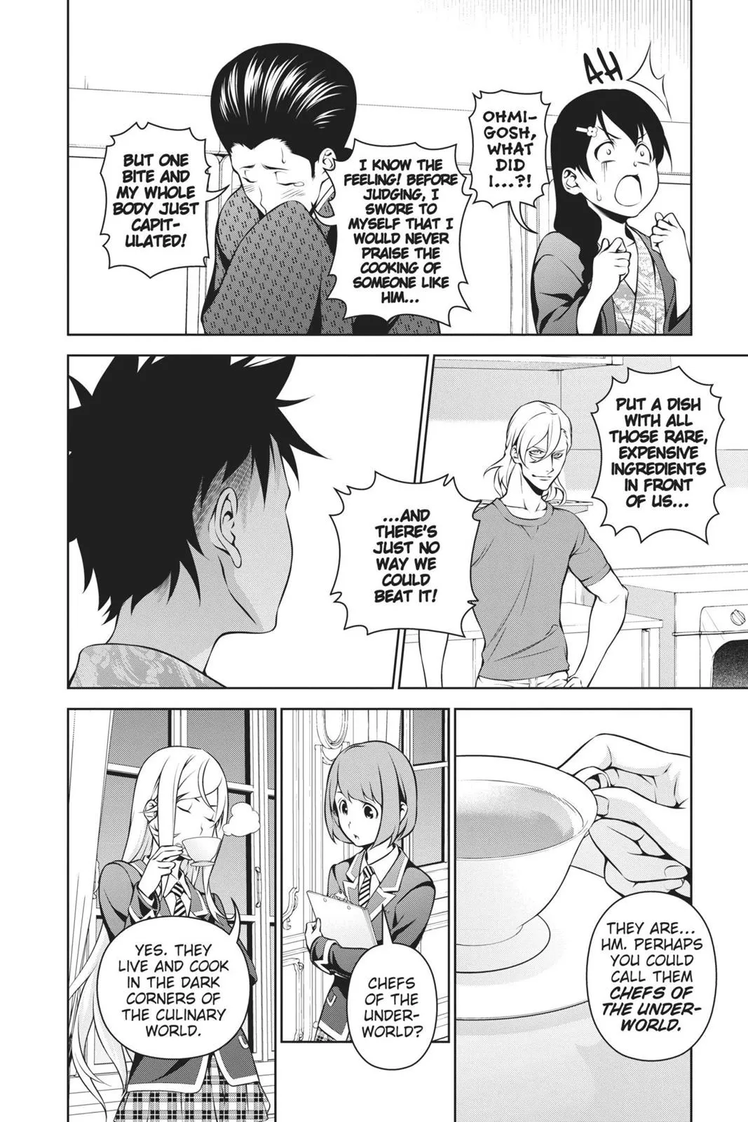 Read Food Wars en Manga Online