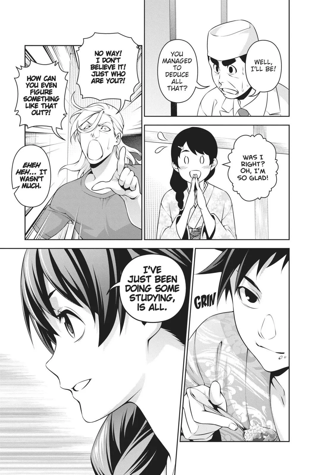 Read Food Wars en Manga Online