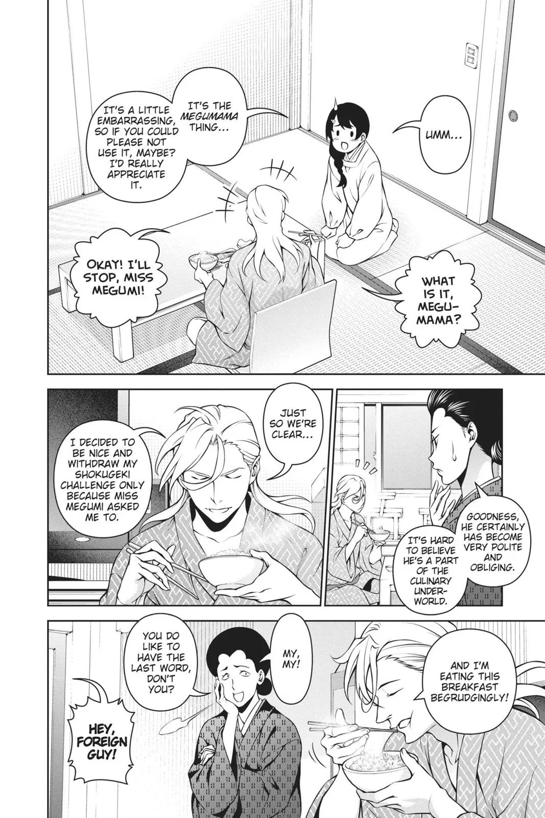 Read Food Wars en Manga Online