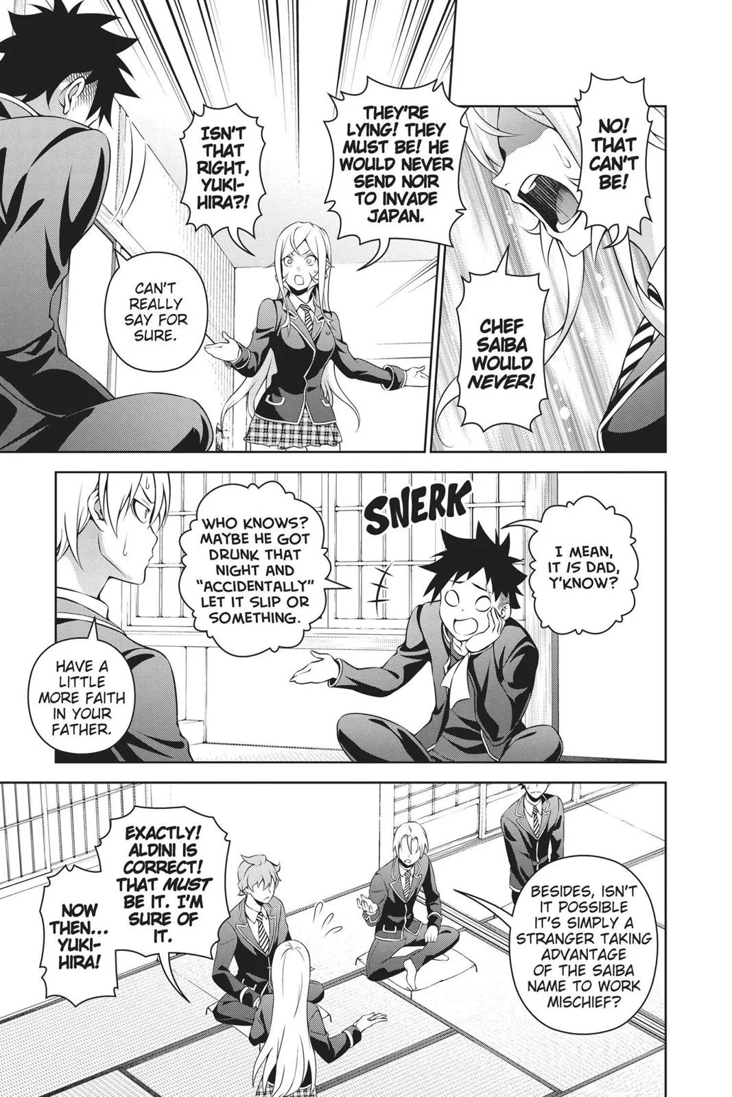 Read Food Wars en Manga Online