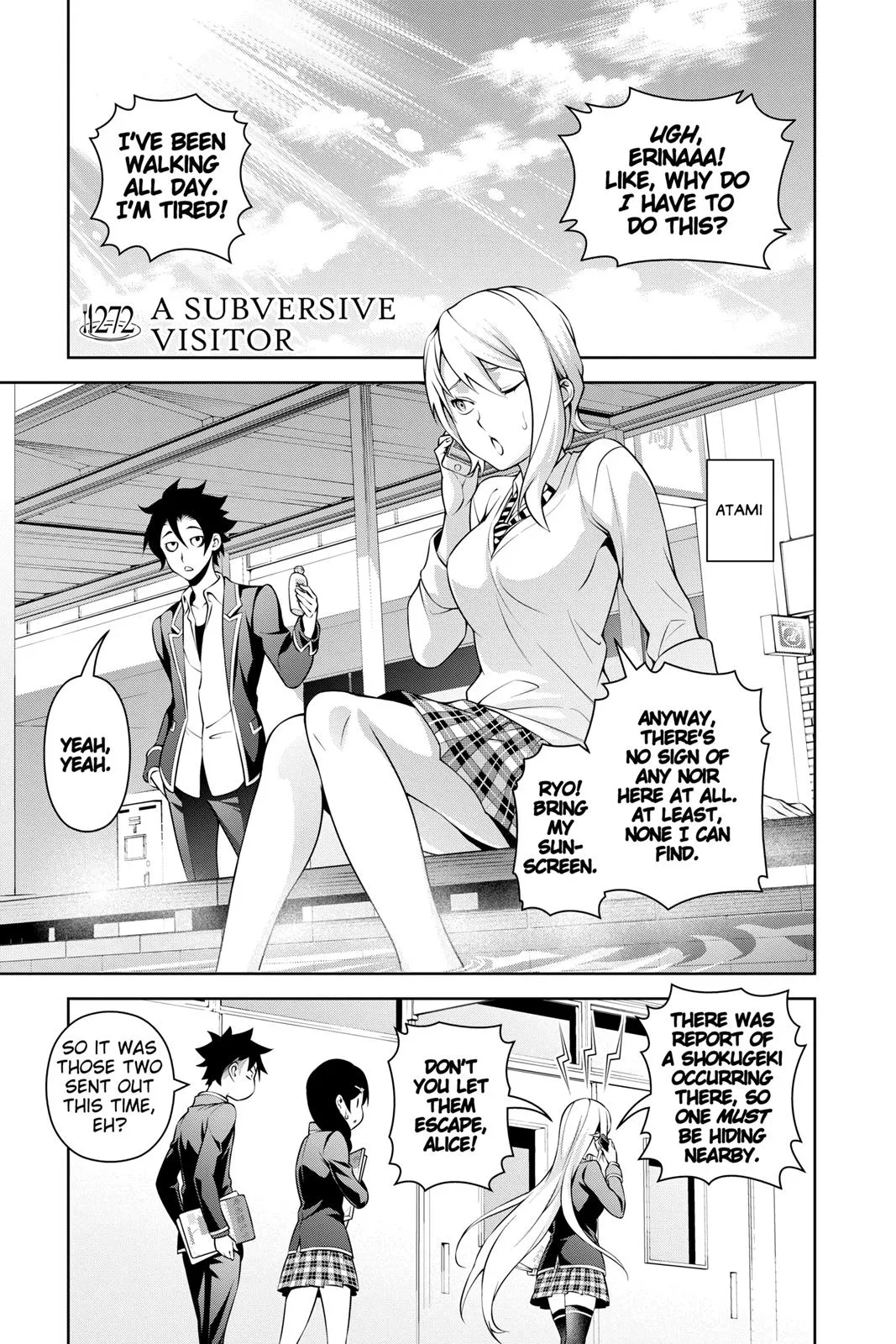 Read Food Wars en Manga Online