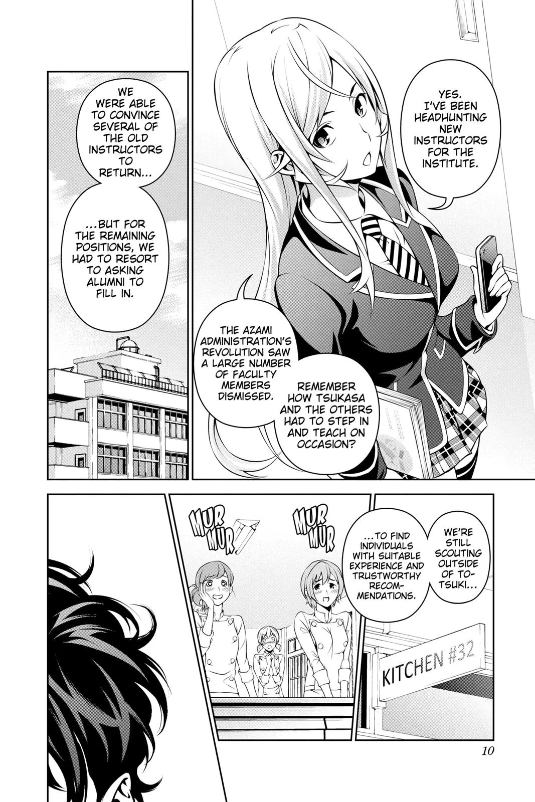 Read Food Wars en Manga Online