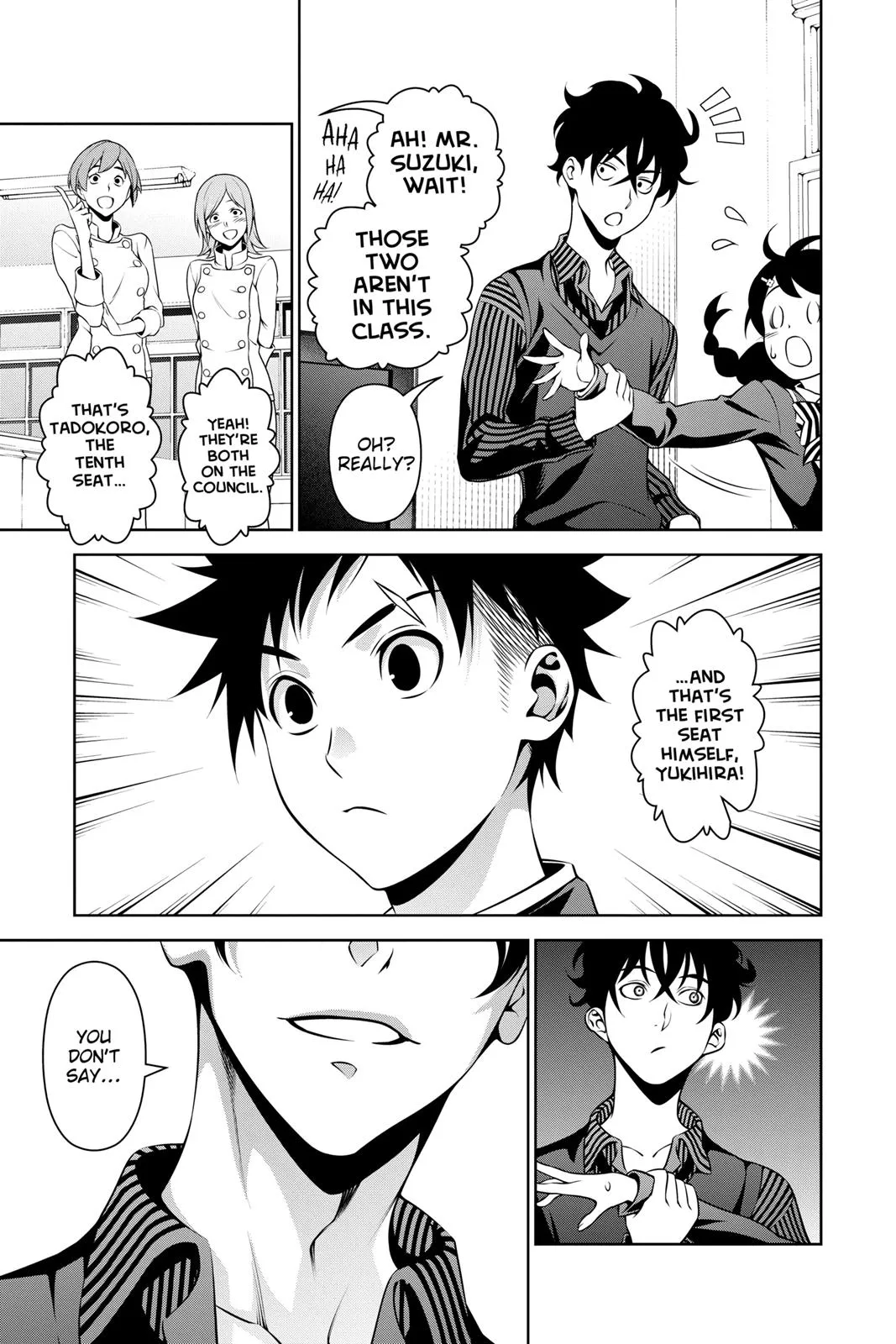 Read Food Wars en Manga Online