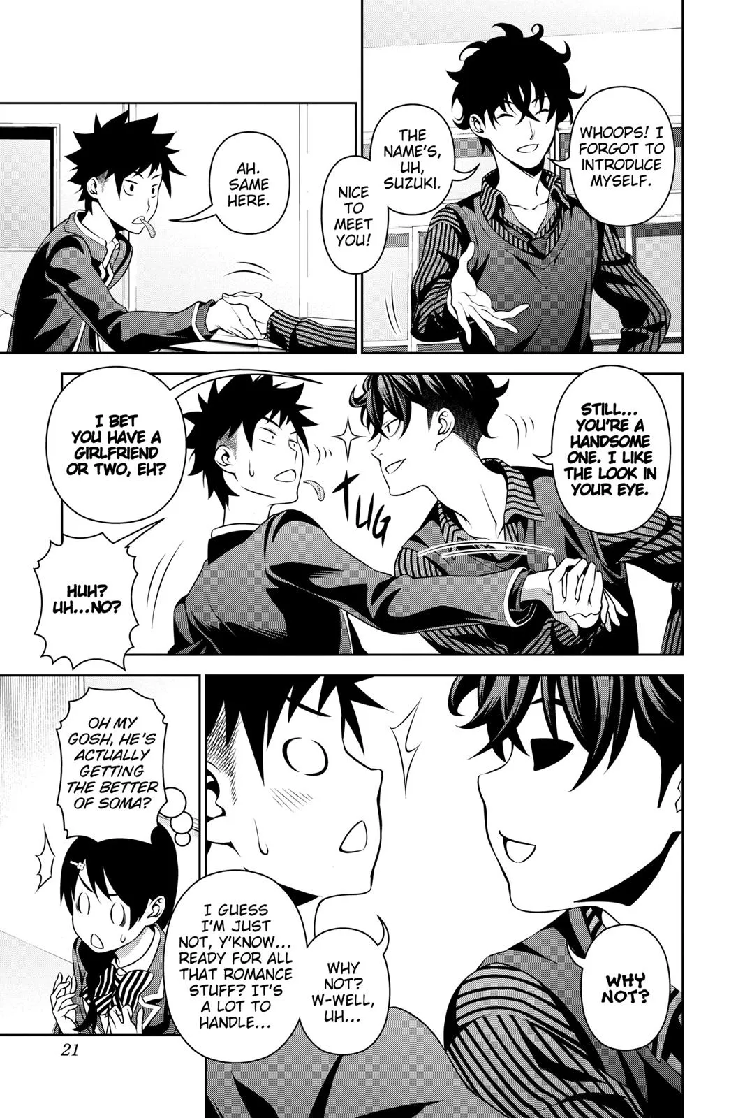 Read Food Wars en Manga Online