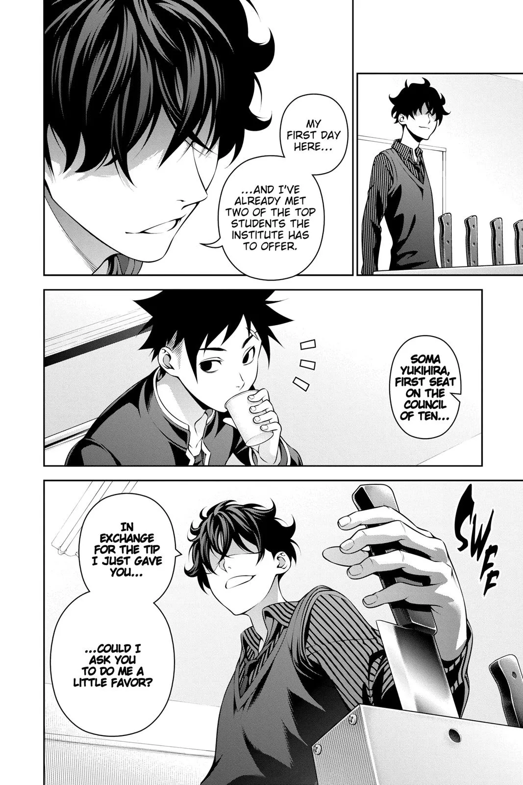 Read Food Wars en Manga Online